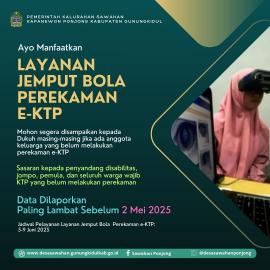 Manfaatkan Layanan Jemput Bola Perekaman e-KTP